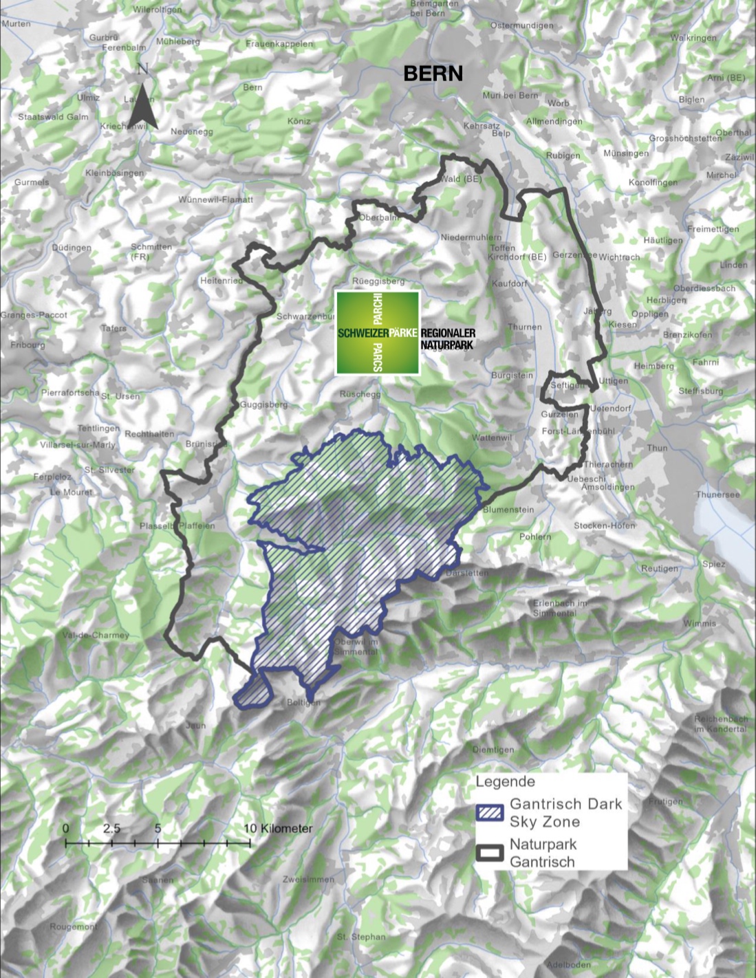 Premier “Dark Sky Park” de la Suisse dans le parc naturel de Gantrisch